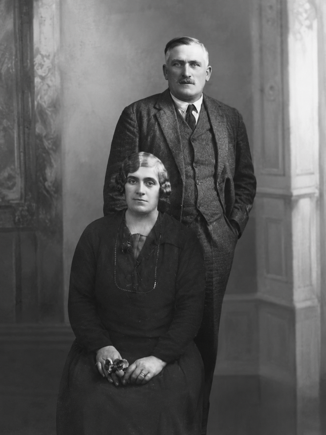 Émile Audemard et Augustine Audemard